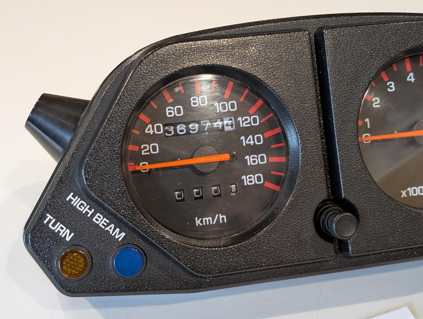 Yamaha XT600Z 3AJ Cockpit Instrumententafel 3AJ-83500-00 Drehzahlmesser 3AJ-83540-00 Tachometer 3AJ-83570-00 Abdeckung 3AJ-83559-00 komplett gebraucht