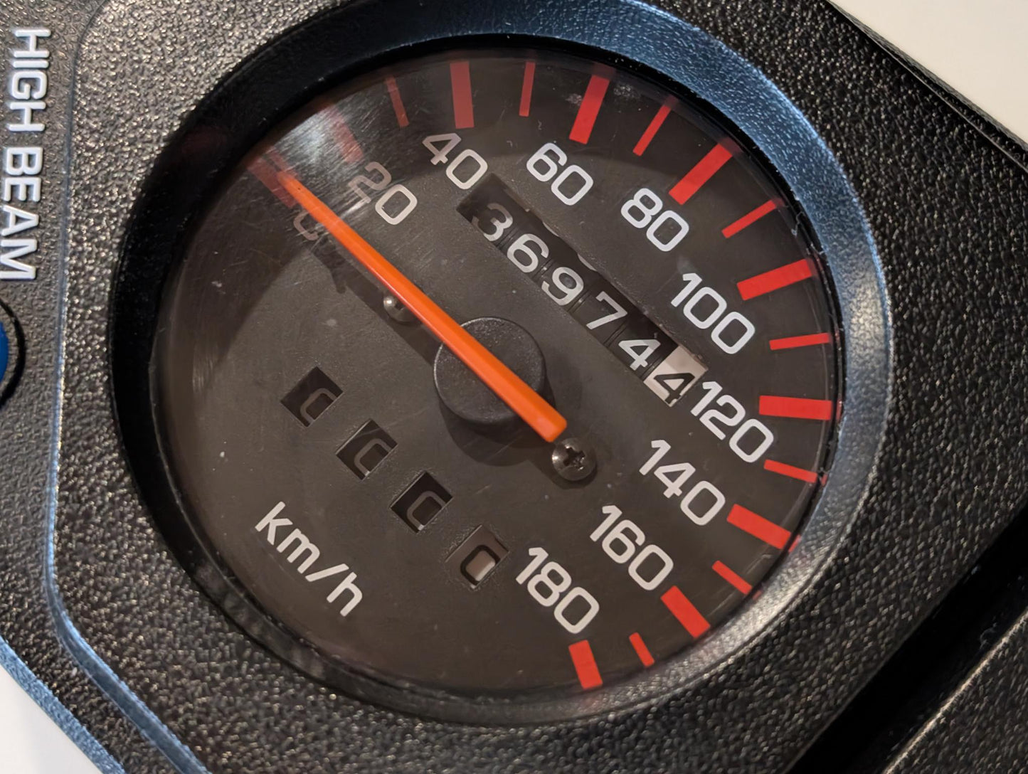 Yamaha XT600Z 3AJ Cockpit Instrumententafel 3AJ-83500-00 Drehzahlmesser 3AJ-83540-00 Tachometer 3AJ-83570-00 Abdeckung 3AJ-83559-00 komplett gebraucht