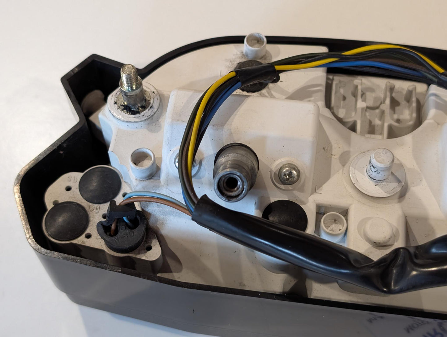 Yamaha XT600Z 3AJ Cockpit Instrumententafel 3AJ-83500-00 Drehzahlmesser 3AJ-83540-00 Tachometer 3AJ-83570-00 Abdeckung 3AJ-83559-00 komplett gebraucht