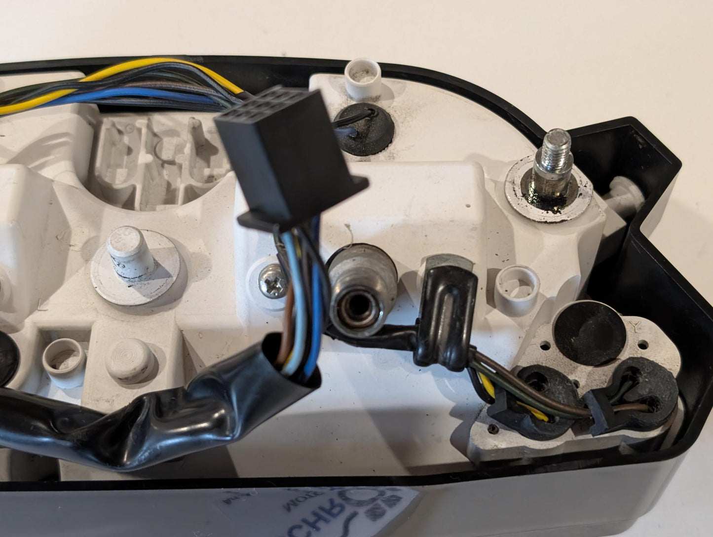 Yamaha XT600Z 3AJ Cockpit Instrumententafel 3AJ-83500-00 Drehzahlmesser 3AJ-83540-00 Tachometer 3AJ-83570-00 Abdeckung 3AJ-83559-00 komplett gebraucht