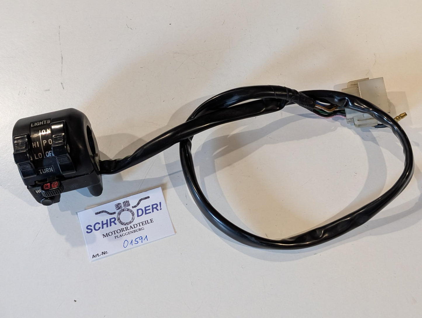 Yamaha XT600Z 3AJ Lenkerschalter links 3AJ-83972-00 Blinkerschalter Hupenschalter Lichtschalter gebraucht