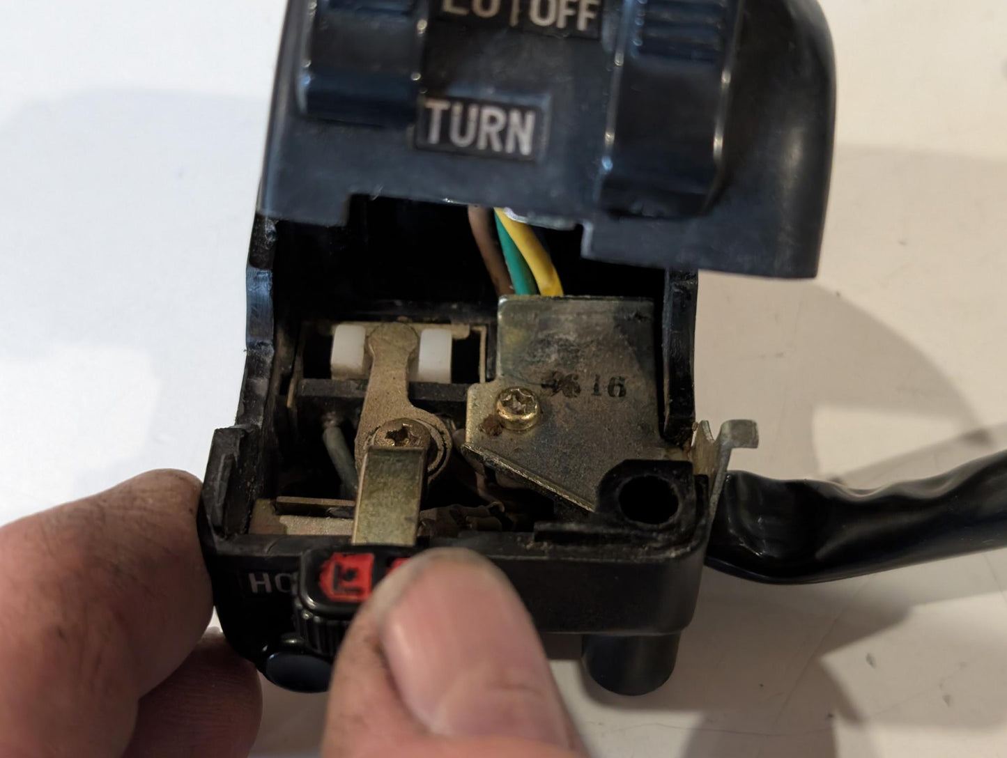 Yamaha XT600Z 3AJ Lenkerschalter links 3AJ-83972-00 Blinkerschalter Hupenschalter Lichtschalter gebraucht