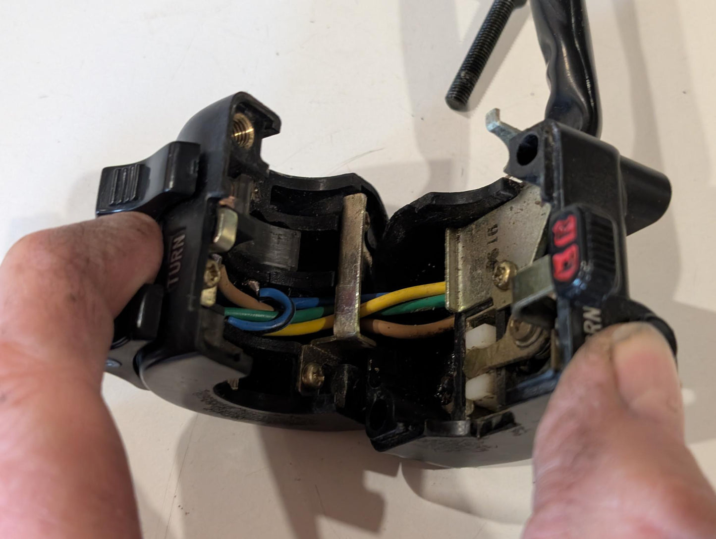 Yamaha XT600Z 3AJ Lenkerschalter links 3AJ-83972-00 Blinkerschalter Hupenschalter Lichtschalter gebraucht