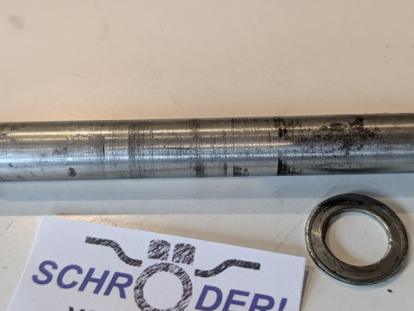 Yamaha XT600Z 3AJ Vorderradachse 34L-25181-00 mit Scheibe und Mutter gebraucht