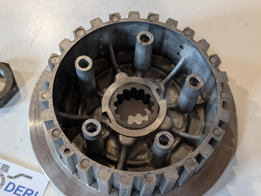 Yamaha XT600Z 3AJ Kupplung Kupplungsnabe 2JN-16371-00 mit Mutter und Distanzscheibe 2JN-16154-00 gebraucht