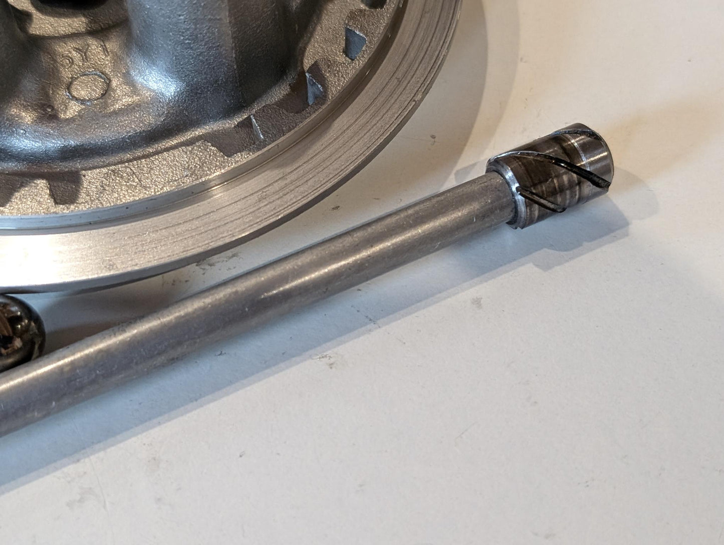 Yamaha XT600Z 3AJ Kupplung Druckplatte 5Y1-16351-00 Schubplatte 30X-16358-00 Kugel Schubstange 5Y1-16357-00 mit Schrauben Federn gebraucht