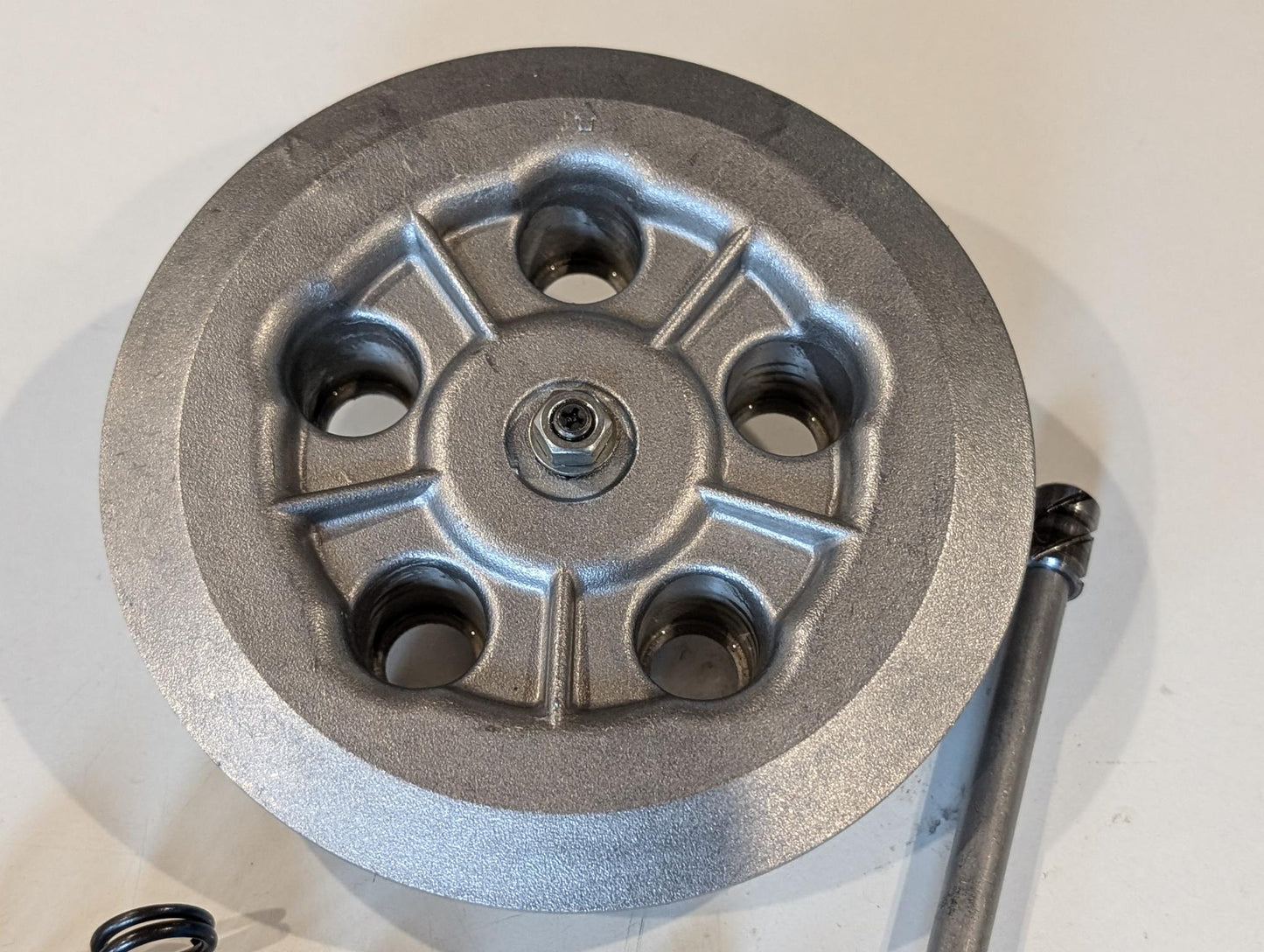 Yamaha XT600Z 3AJ Kupplung Druckplatte 5Y1-16351-00 Schubplatte 30X-16358-00 Kugel Schubstange 5Y1-16357-00 mit Schrauben Federn gebraucht