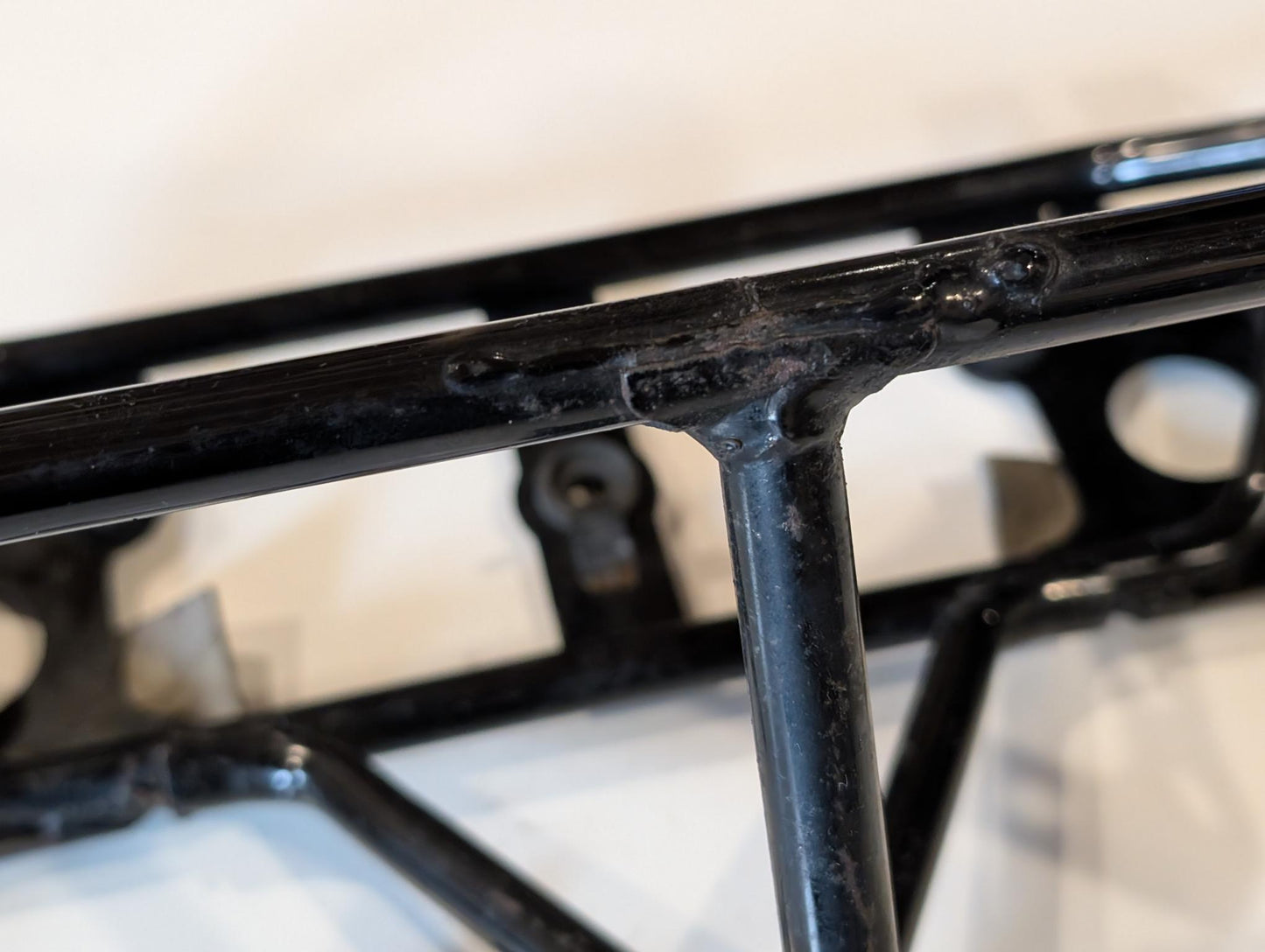 Yamaha XT600Z 3AJ Halterung Nebenrahmen 3AJ-28356-00 Scheinwerfer Kanzelhalterung Geweih gebraucht