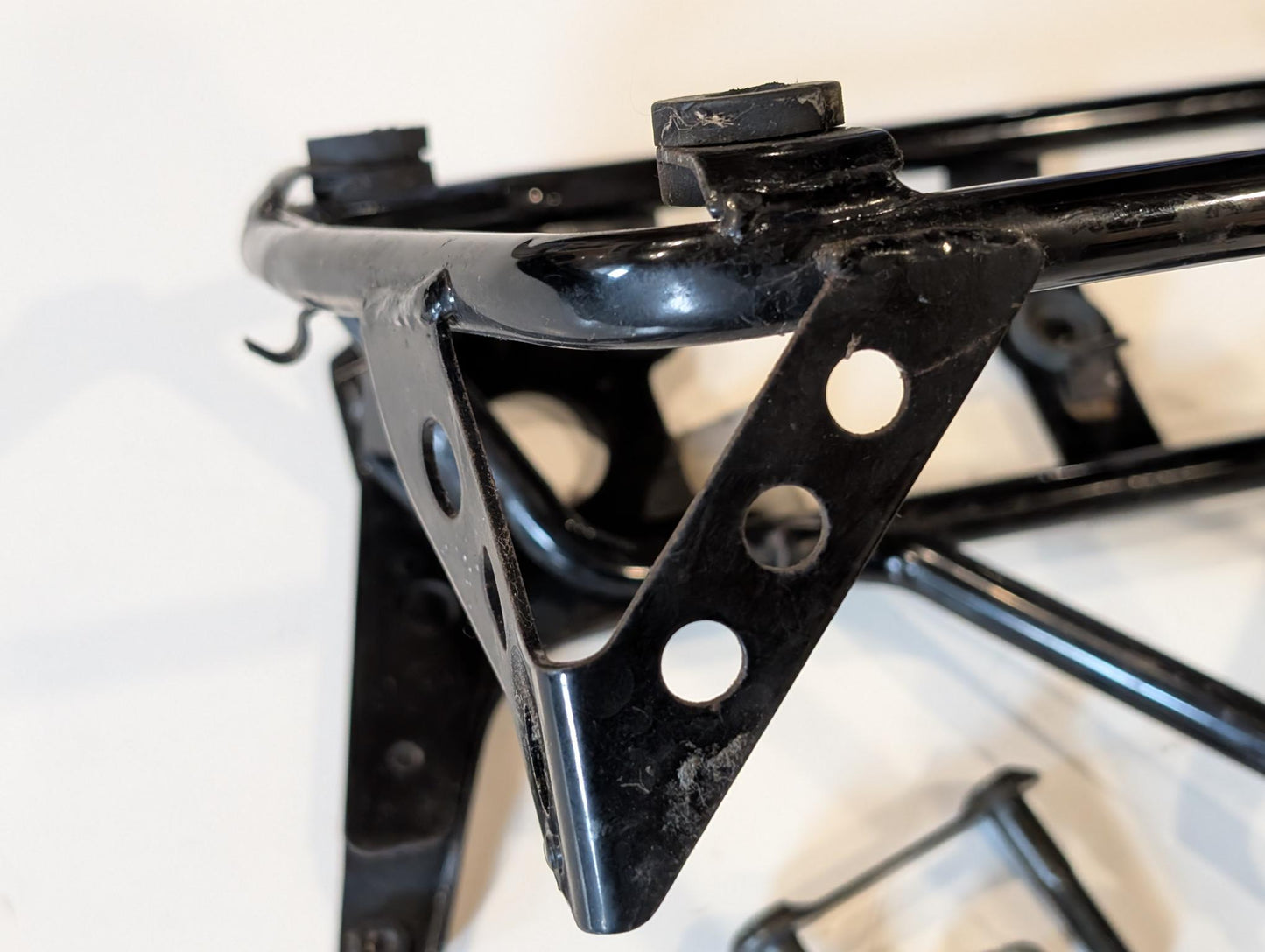 Yamaha XT600Z 3AJ Halterung Nebenrahmen 3AJ-28356-00 Scheinwerfer Kanzelhalterung Geweih gebraucht