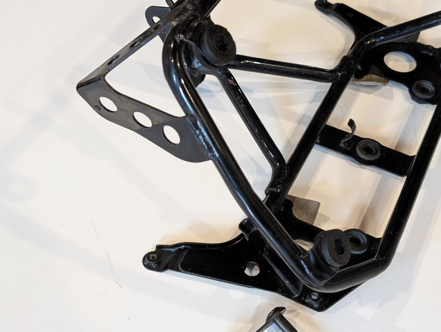 Yamaha XT600Z 3AJ Halterung Nebenrahmen 3AJ-28356-00 Scheinwerfer Kanzelhalterung Geweih gebraucht