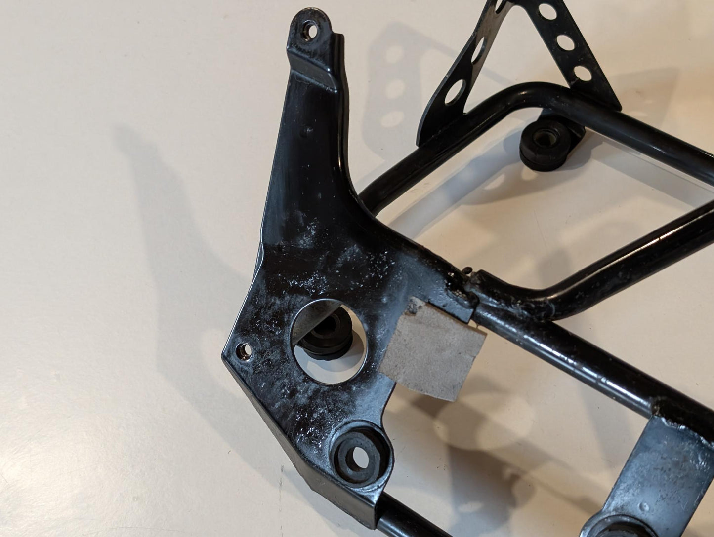 Yamaha XT600Z 3AJ Halterung Nebenrahmen 3AJ-28356-00 Scheinwerfer Kanzelhalterung Geweih gebraucht
