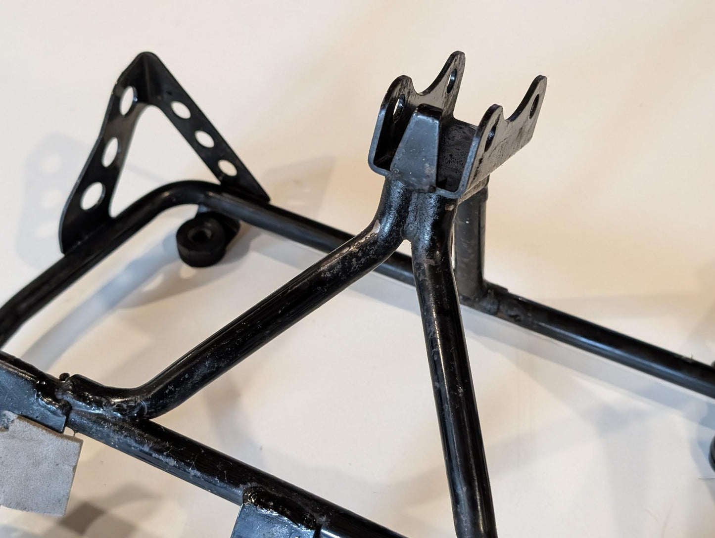 Yamaha XT600Z 3AJ Halterung Nebenrahmen 3AJ-28356-00 Scheinwerfer Kanzelhalterung Geweih gebraucht