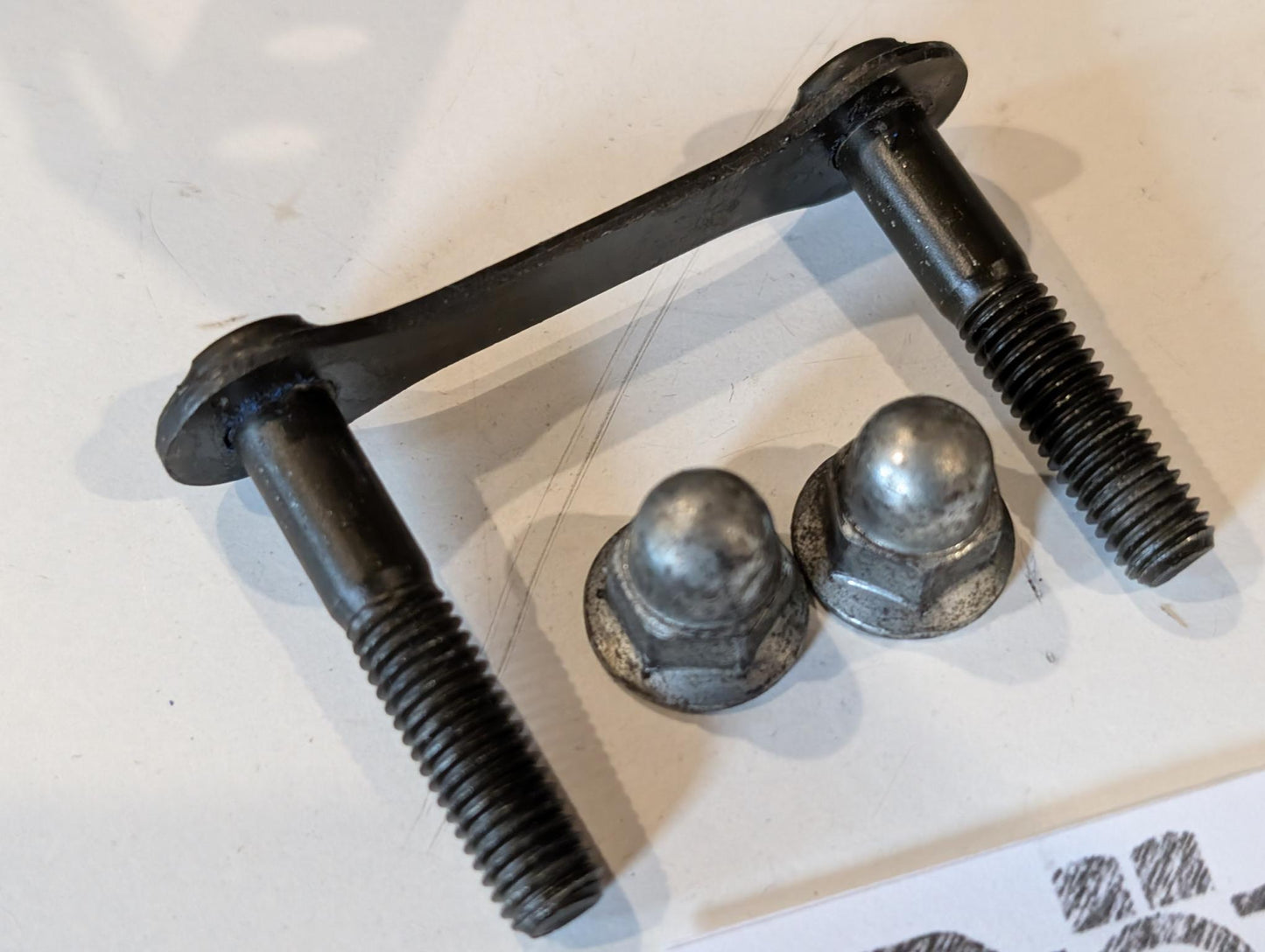 Yamaha XT600Z 3AJ Halterung Nebenrahmen 3AJ-28356-00 Scheinwerfer Kanzelhalterung Geweih gebraucht