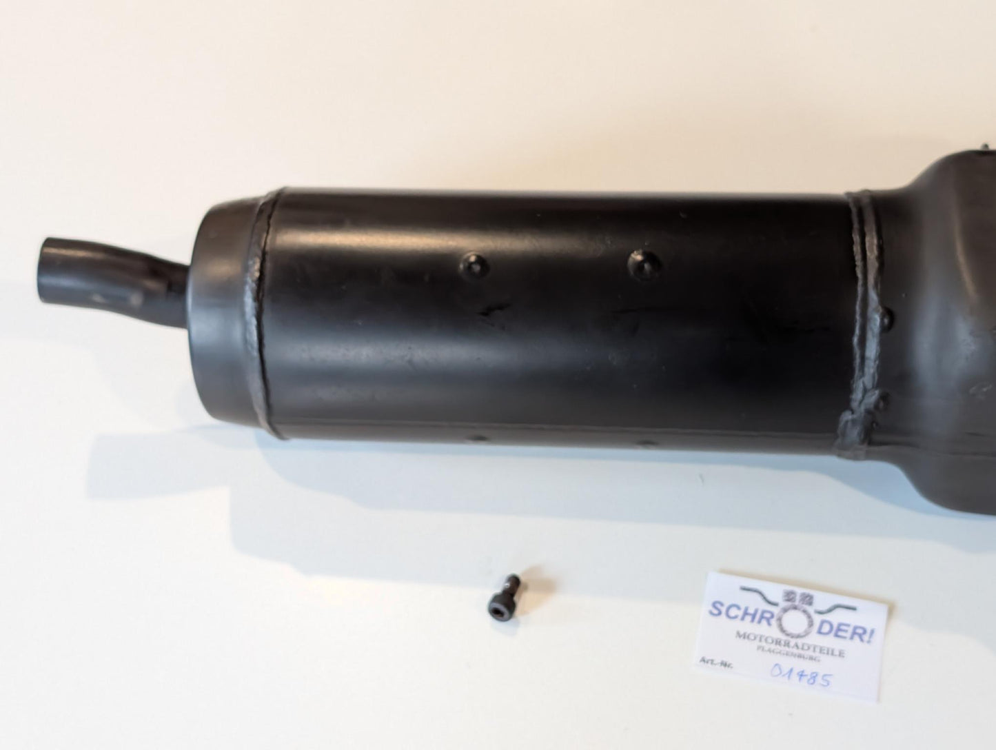 Yamaha XT600Z 3AJ Endschalldämpfer Endtopf Auspuff 3AJ-14711-00 Endstück 3AJ-14752-60 Auslassrohr Flöte gebraucht