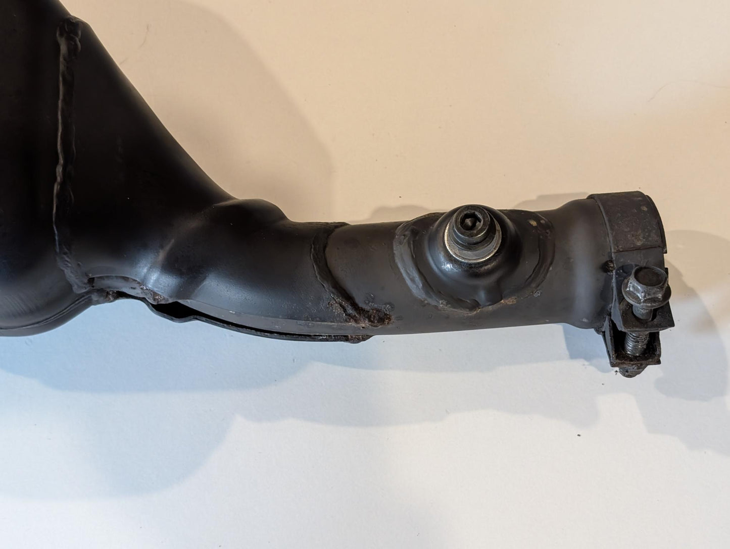 Yamaha XT600Z 3AJ Endschalldämpfer Endtopf Auspuff 3AJ-14711-00 Endstück 3AJ-14752-60 Auslassrohr Flöte gebraucht