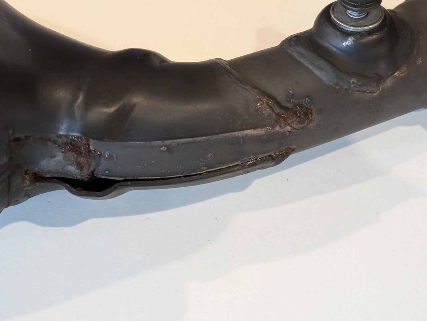 Yamaha XT600Z 3AJ Endschalldämpfer Endtopf Auspuff 3AJ-14711-00 Endstück 3AJ-14752-60 Auslassrohr Flöte gebraucht