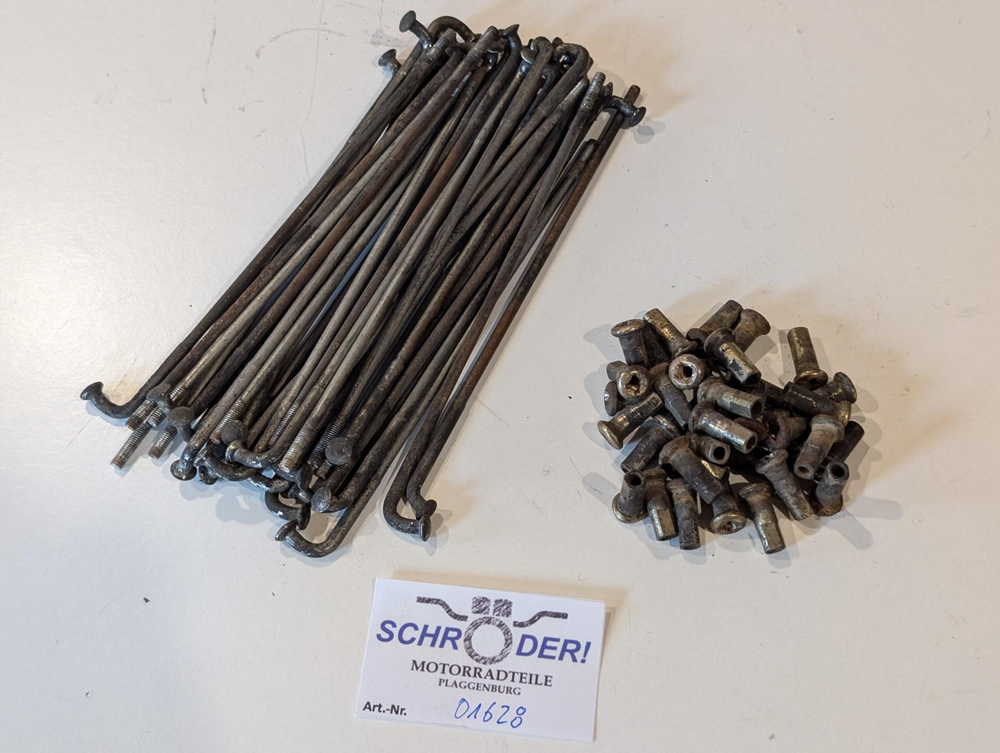 Yamaha XT600Z 3AJ Speichensatz hinten 5Y1-25304-00 gebraucht
