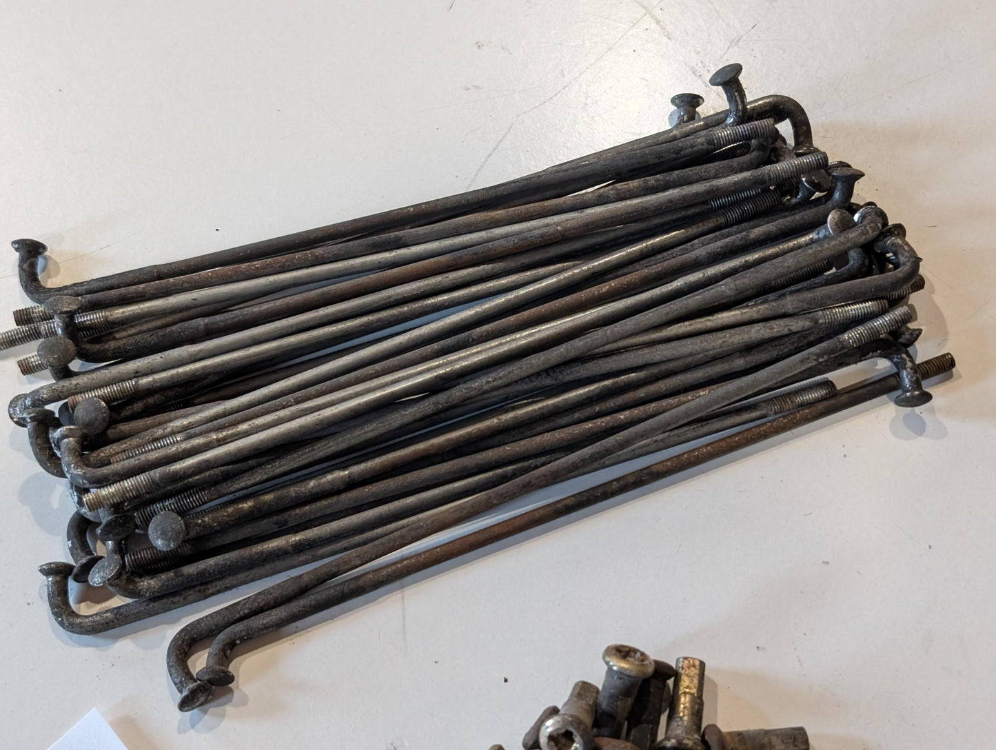 Yamaha XT600Z 3AJ Speichensatz hinten 5Y1-25304-00 gebraucht
