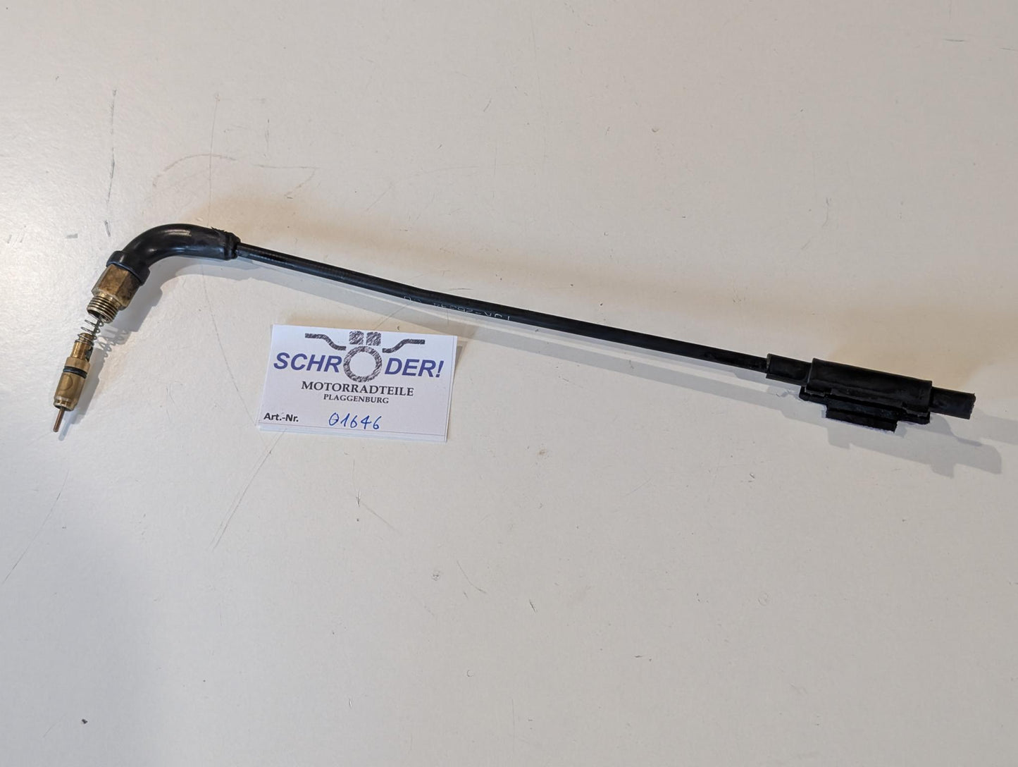 Yamaha XT600Z 3AJ Chokekabel Chokeseil 1JK-26334-00 an Vergaser mit Verbinder 53L-26261-01 gebraucht