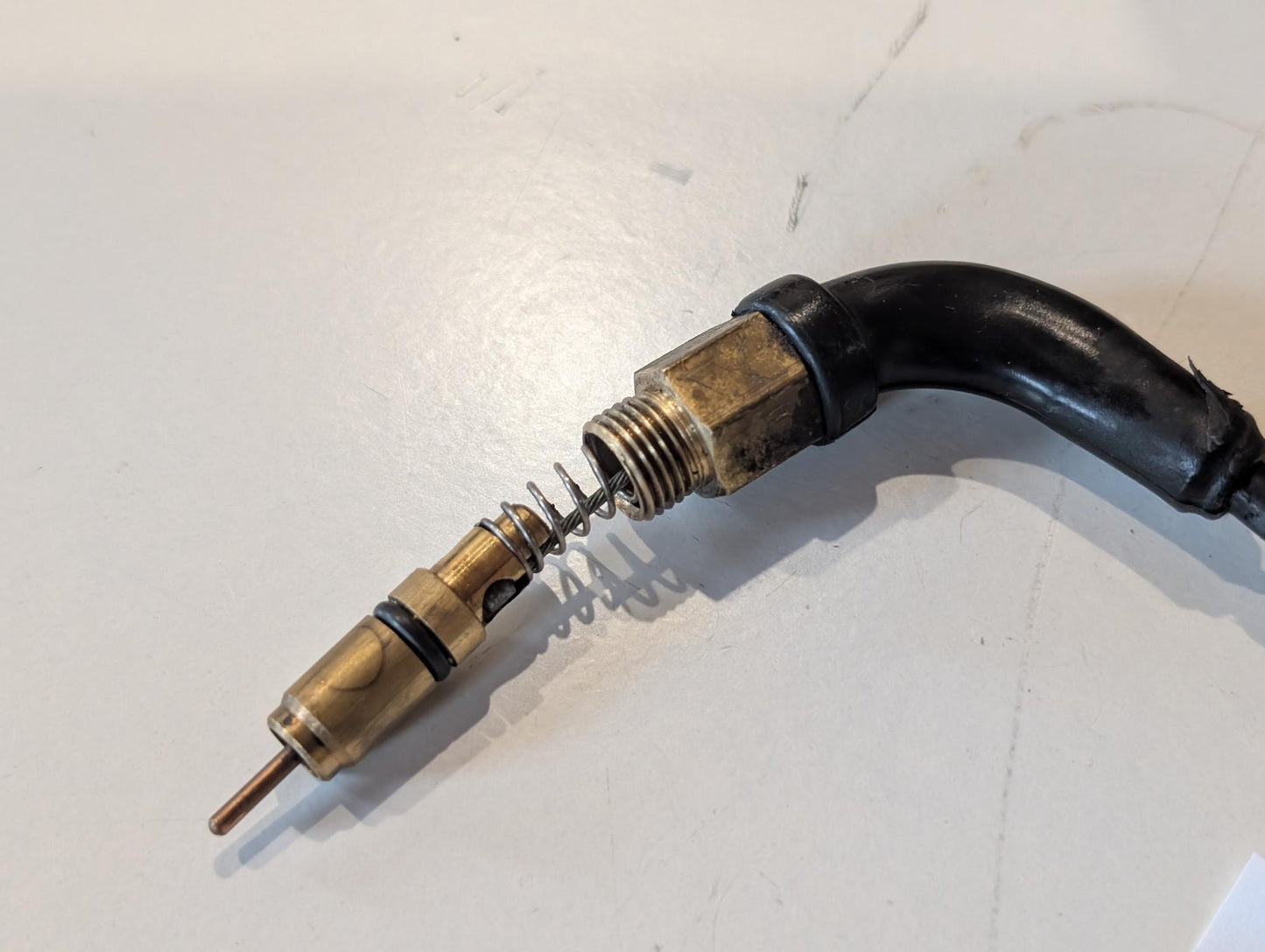 Yamaha XT600Z 3AJ Chokekabel Chokeseil 1JK-26334-00 an Vergaser mit Verbinder 53L-26261-01 gebraucht