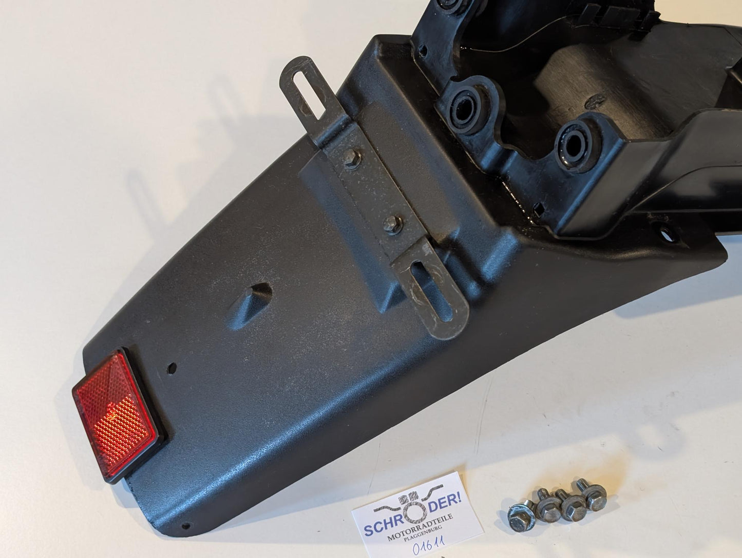 Yamaha XT600Z 3AJ Spritzschutz Schlammschutz Kennzeichenhalter 1VJ-21685-11 Schutzblech hinten Heckfender gebraucht