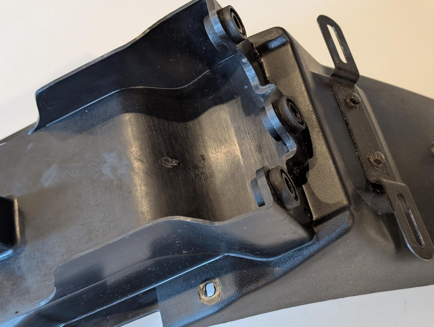 Yamaha XT600Z 3AJ Spritzschutz Schlammschutz Kennzeichenhalter 1VJ-21685-11 Schutzblech hinten Heckfender gebraucht