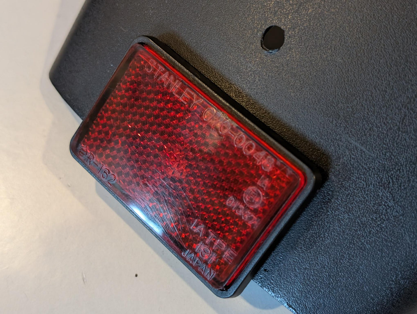 Yamaha XT600Z 3AJ Spritzschutz Schlammschutz Kennzeichenhalter 1VJ-21685-11 Schutzblech hinten Heckfender gebraucht