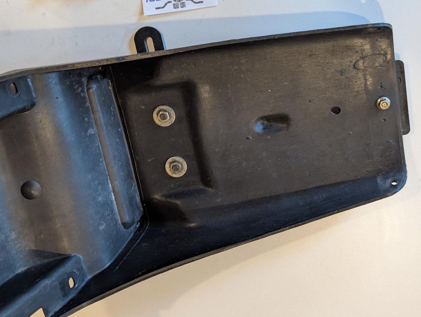 Yamaha XT600Z 3AJ Spritzschutz Schlammschutz Kennzeichenhalter 1VJ-21685-11 Schutzblech hinten Heckfender gebraucht