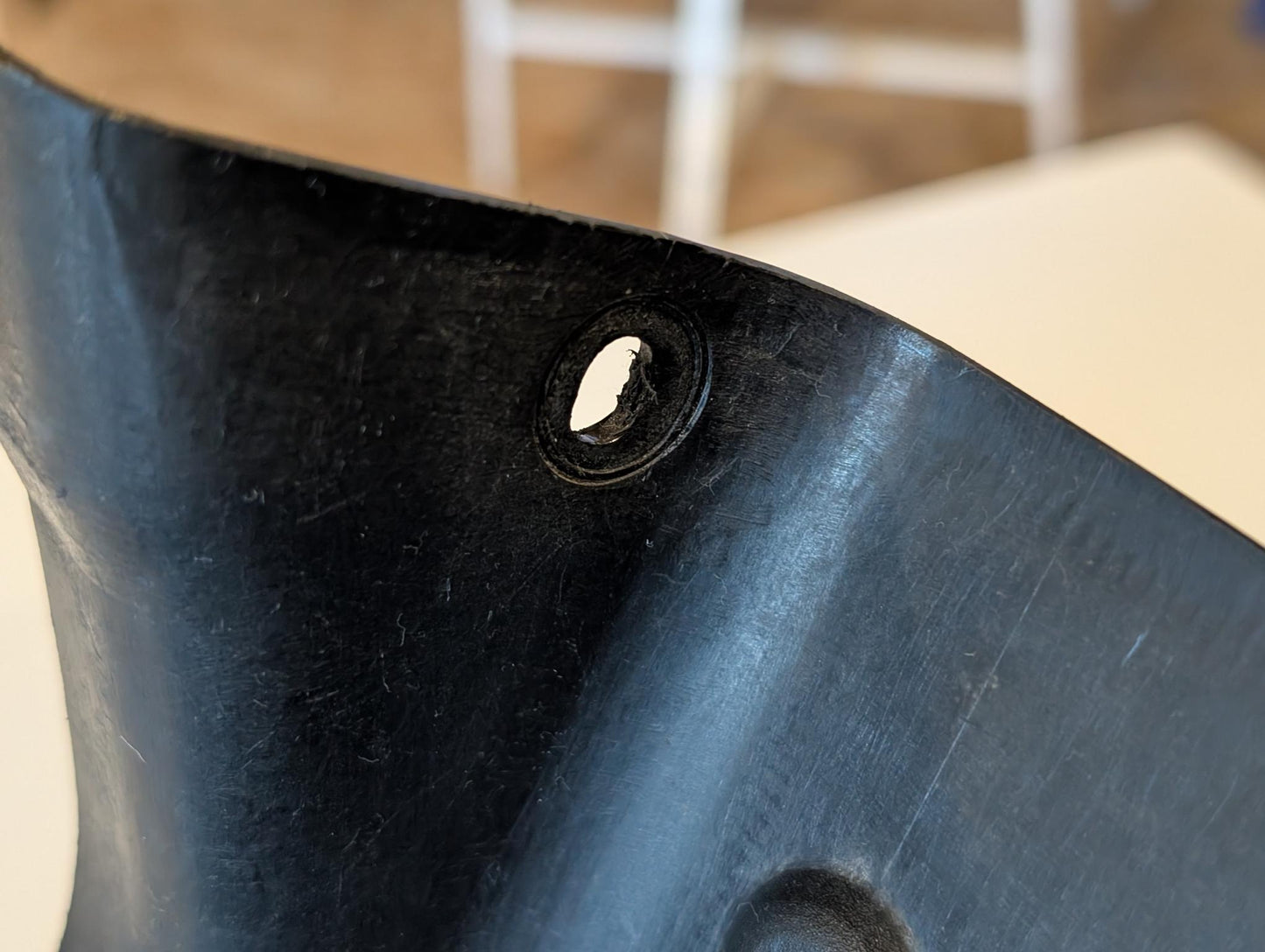 Yamaha XT600Z 3AJ Spritzschutz Schlammschutz Kennzeichenhalter 1VJ-21685-11 Schutzblech hinten Heckfender gebraucht