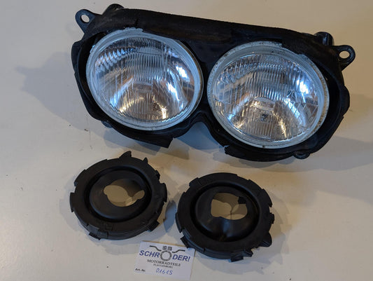 Yamaha XT600Z 3AJ Scheinwerfer 2LJ-84330-A0 3AJ-84320-20 2LA-8432A-G0 Doppelscheinwerfer komplett gebraucht