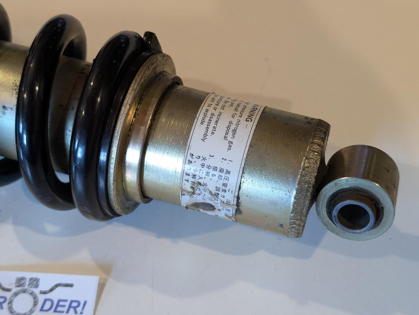 Yamaha XT600Z 3AJ Federbein hinten 3AJ-22210-00 Stoßdämpfer Bolzen oben 90240-14106 Schraube unten 90101-12498 gebraucht