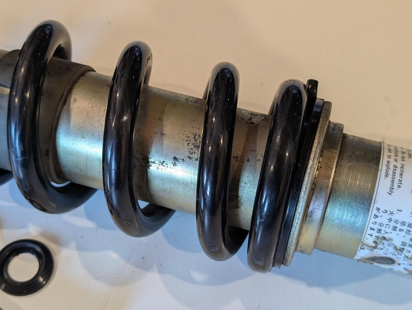 Yamaha XT600Z 3AJ Federbein hinten 3AJ-22210-00 Stoßdämpfer Bolzen oben 90240-14106 Schraube unten 90101-12498 gebraucht