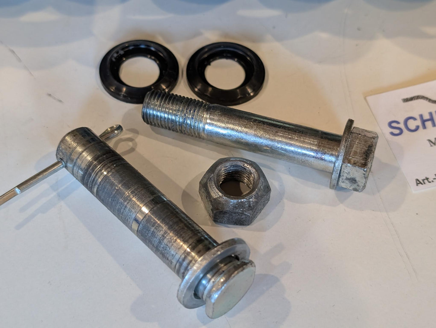 Yamaha XT600Z 3AJ Federbein hinten 3AJ-22210-00 Stoßdämpfer Bolzen oben 90240-14106 Schraube unten 90101-12498 gebraucht