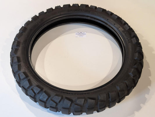 Reifen Hinterrad Bridgestone Battlax AX41R 4.60-18 63P hinten M+S Adventure Cross Schlauch Typ DOT TAE5120 gebraucht