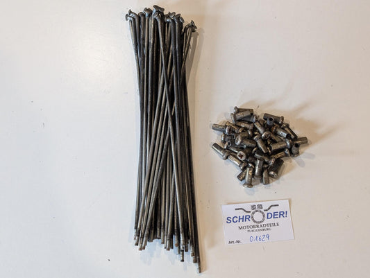 Yamaha XT600Z 3AJ Speichensatz vorne 34L-25104-00 gebraucht