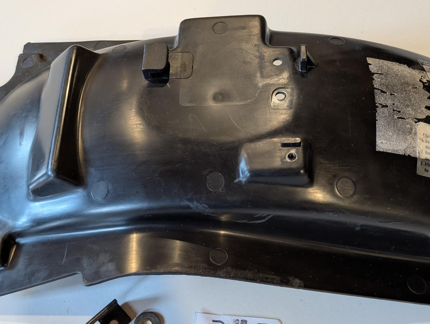 Yamaha XT600Z 3AJ Spritzschutz Schlammschutz 1VJ-21629-02 Heckfender Kotflügel hinten Schutzblech gebraucht