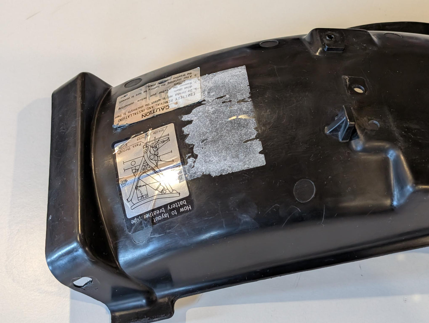 Yamaha XT600Z 3AJ Spritzschutz Schlammschutz 1VJ-21629-02 Heckfender Kotflügel hinten Schutzblech gebraucht