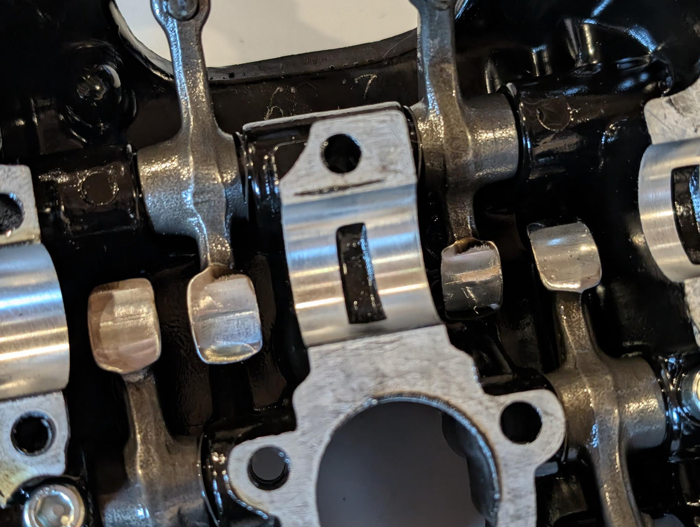Yamaha XT600Z 3AJ Zylinderkopf 2KF-11101-00 mit Deckel Schrauben gebraucht