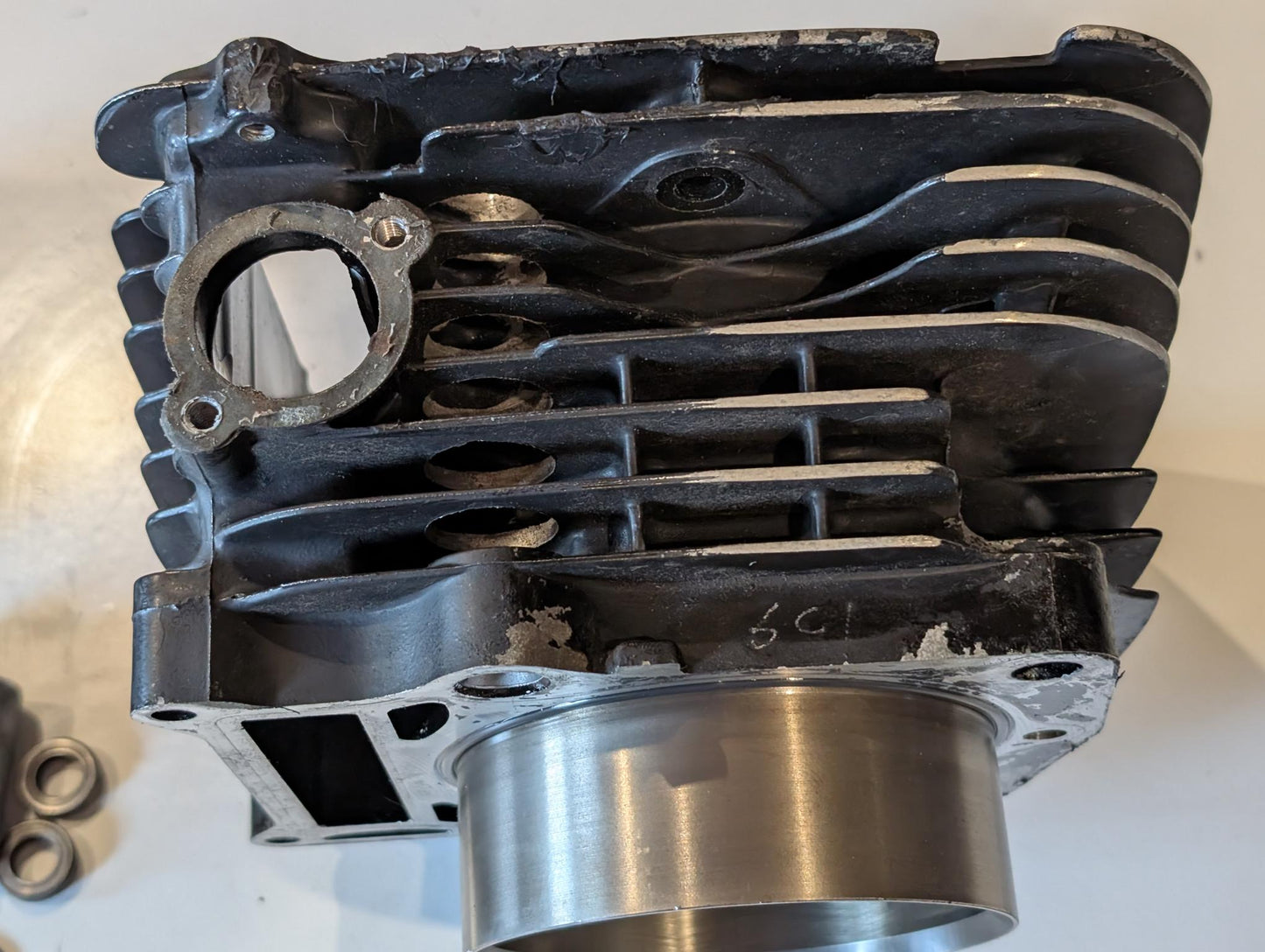 Yamaha XT600Z 3AJ Zylinder 3AJ-11310-00 mit Kolben Bolzen Schrauben gebraucht