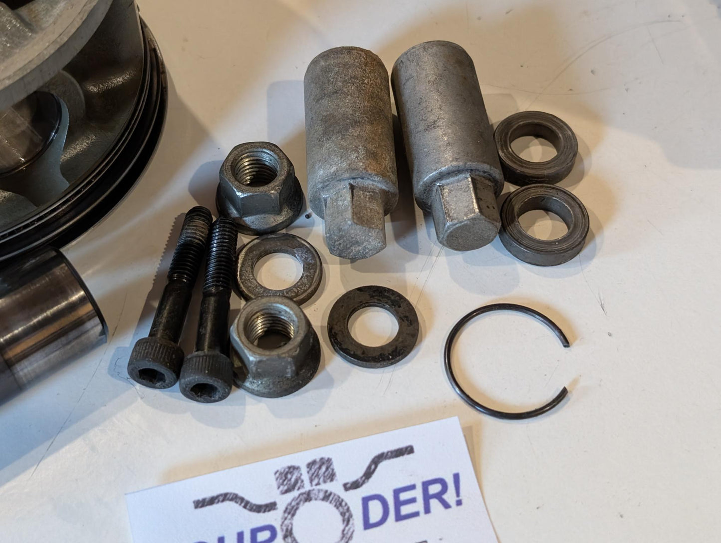 Yamaha XT600Z 3AJ Zylinder 3AJ-11310-00 mit Kolben Bolzen Schrauben gebraucht