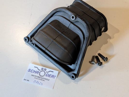 Yamaha XT600Z 3AJ Luftfilter Kanal Ansaugstutzen 3AJ-14437-00 Kappe 3AJ-14412-00 gebraucht