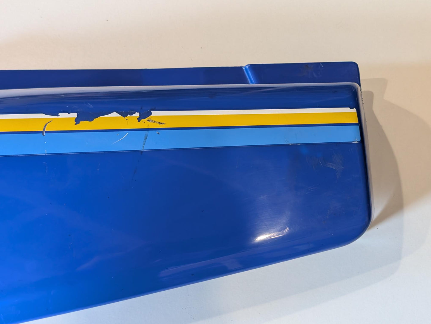 Yamaha XT600Z 3AJ Verkleidung Verkleidungsdeckel 3AJ-21711 Seitendeckel links blau gebraucht