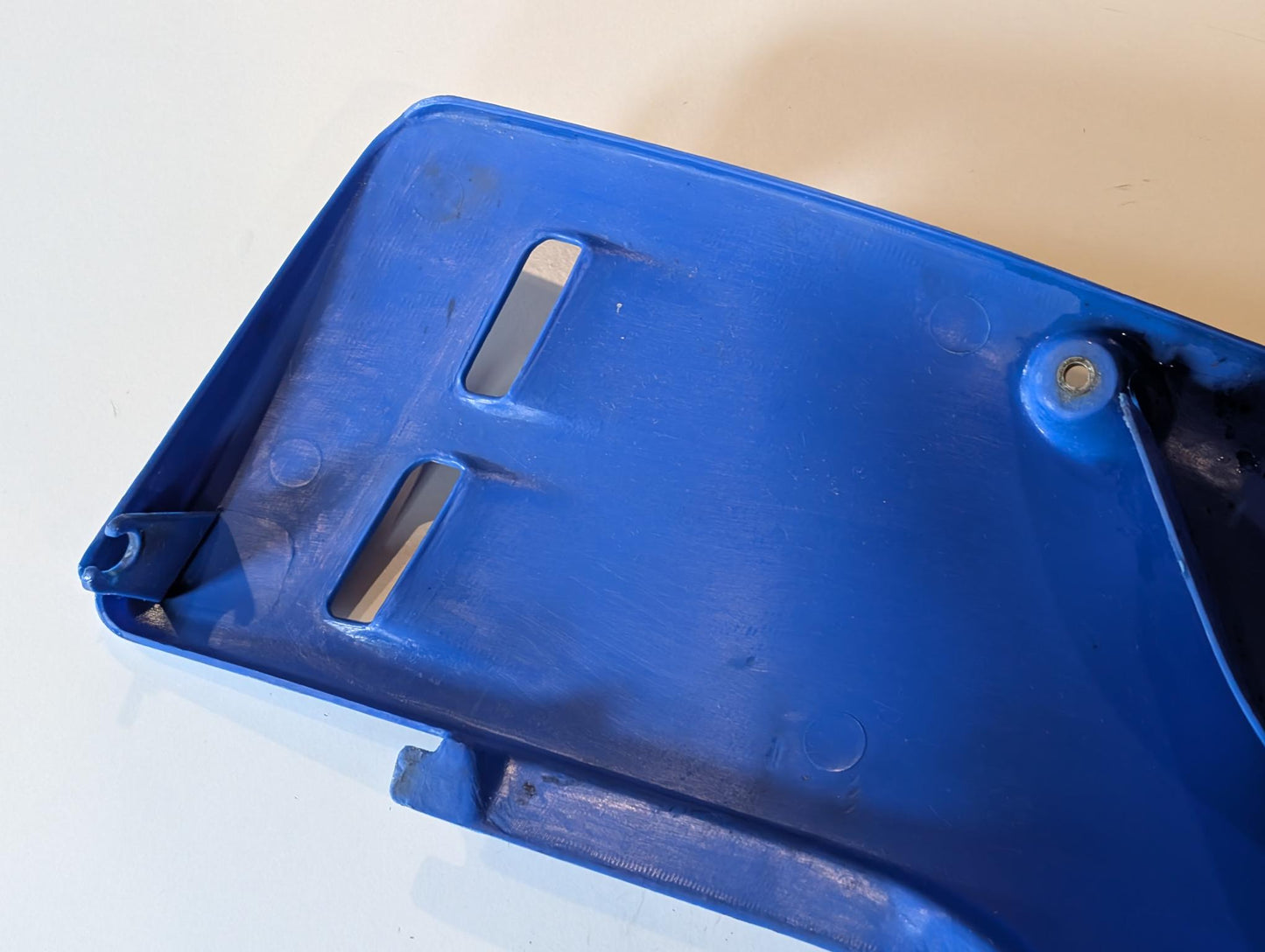 Yamaha XT600Z 3AJ Verkleidung Verkleidungsdeckel 3AJ-21711 Seitendeckel links blau gebraucht