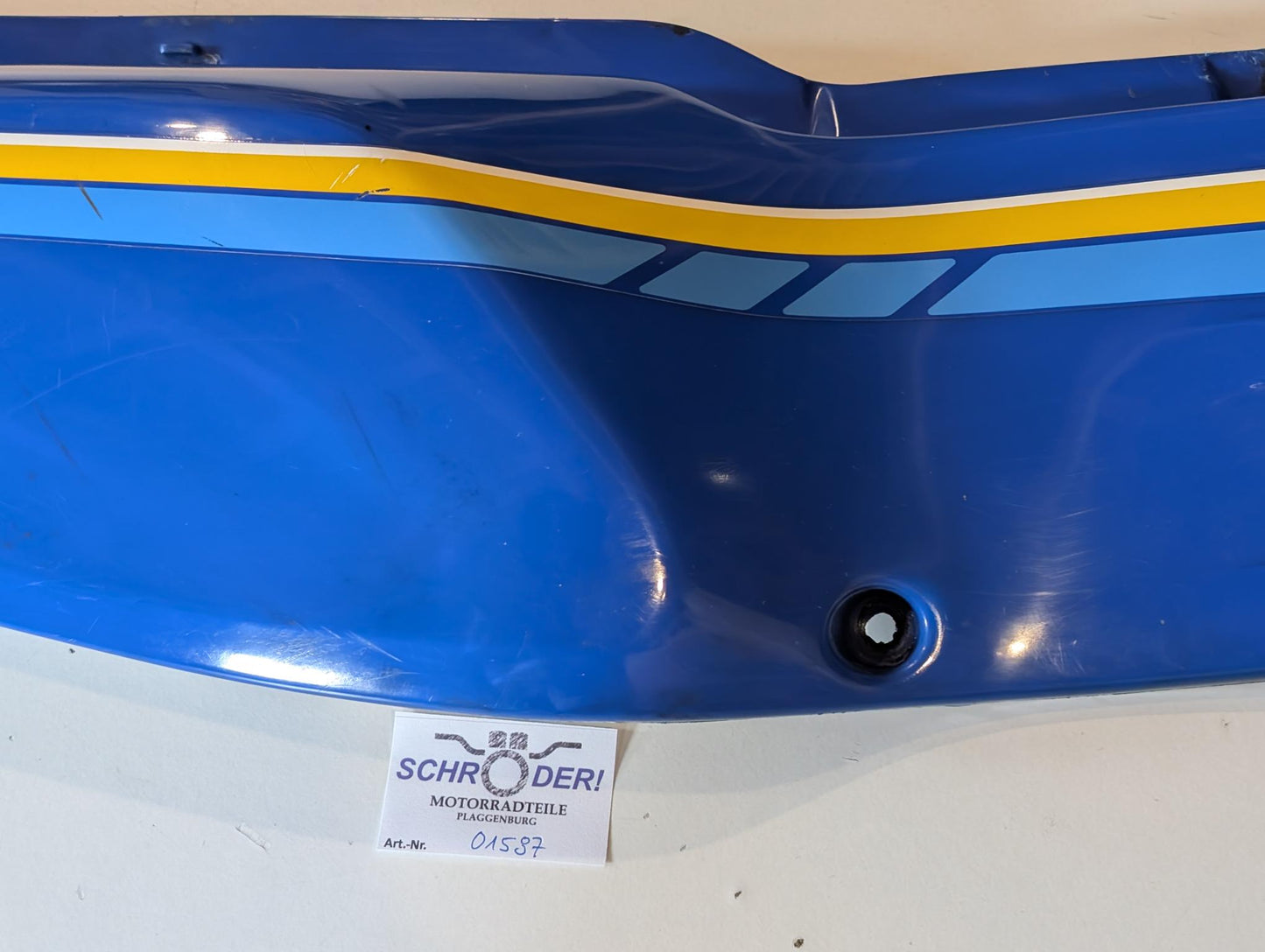 Yamaha XT600Z 3AJ Verkleidung Verkleidungsdeckel 3AJ-21721 Seitendeckel rechts gebraucht