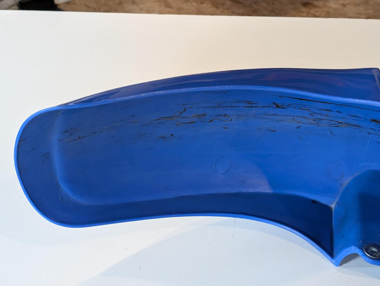 Yamaha XT600Z 3AJ Radabdeckung Kotflügel vorne 3AJ-21511-10 Fender Front blau gebraucht