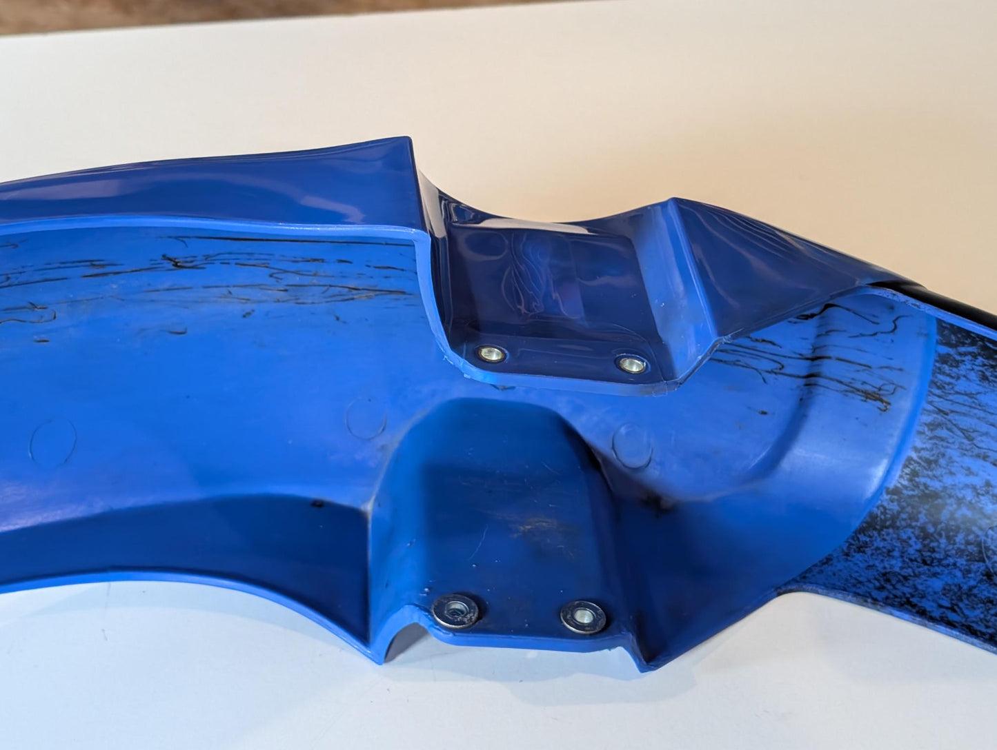 Yamaha XT600Z 3AJ Radabdeckung Kotflügel vorne 3AJ-21511-10 Fender Front blau gebraucht