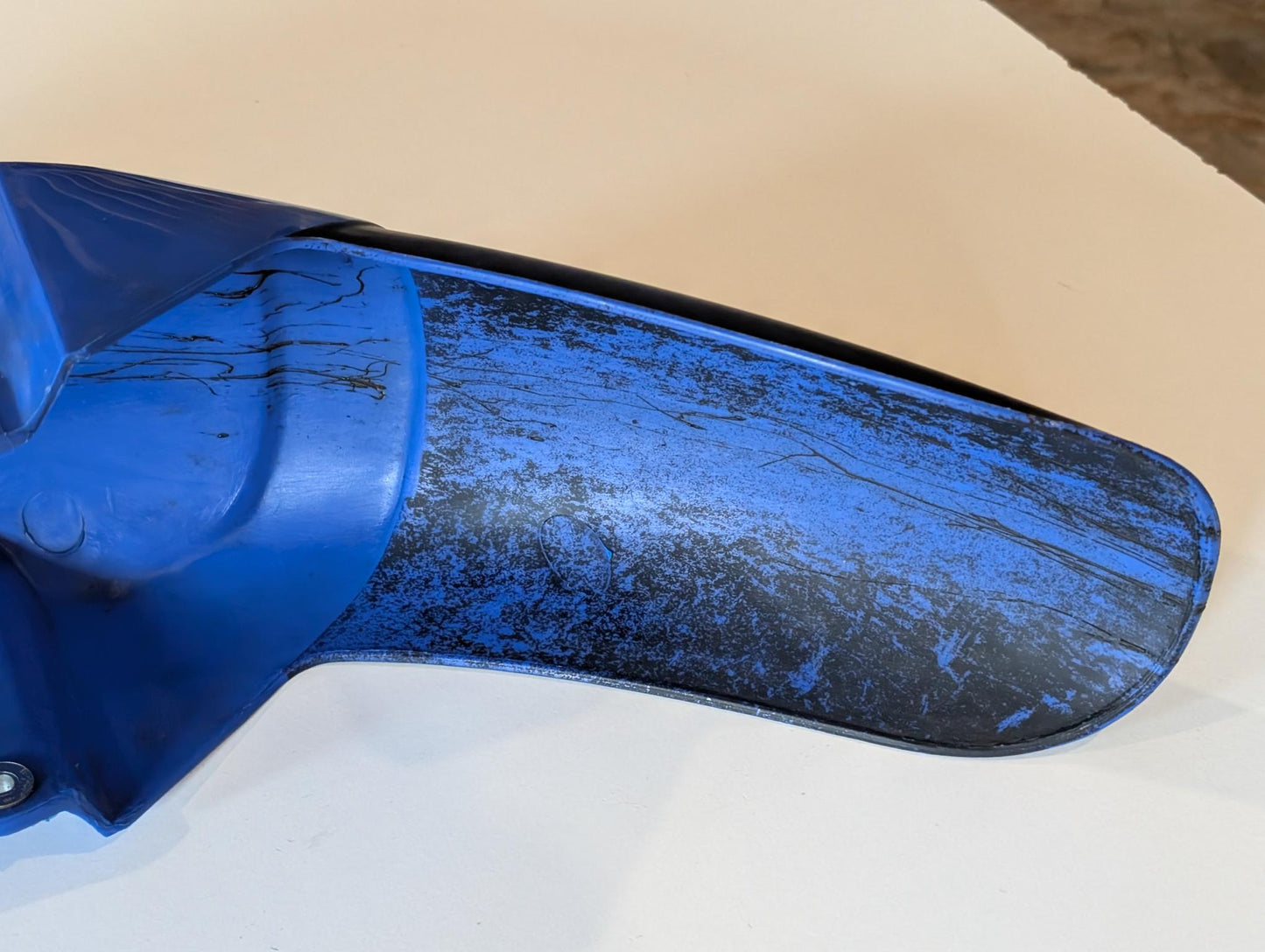 Yamaha XT600Z 3AJ Radabdeckung Kotflügel vorne 3AJ-21511-10 Fender Front blau gebraucht