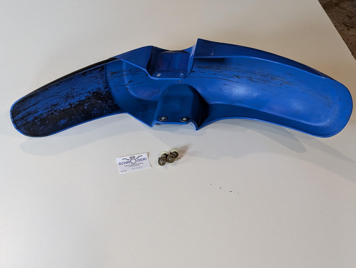 Yamaha XT600Z 3AJ Radabdeckung Kotflügel vorne 3AJ-21511-10 Fender Front blau gebraucht