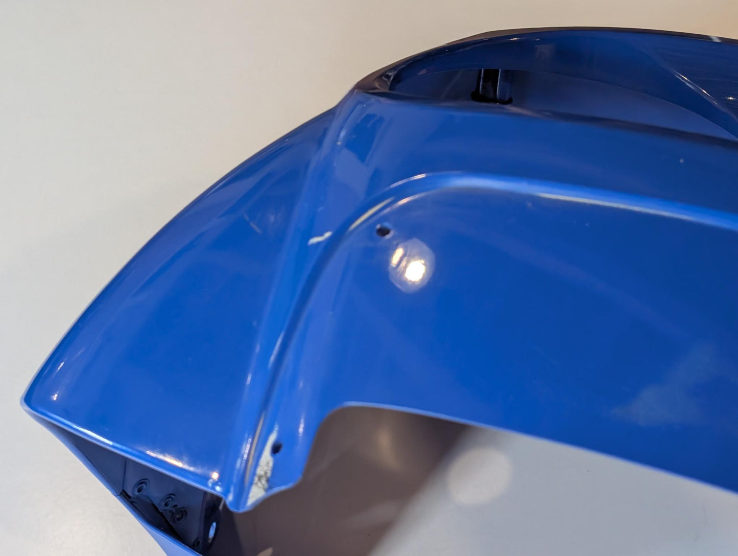 Yamaha XT600Z 3AJ Kanzel Frontverkleidung 3AJ-Y2835-10 Scheinwerferverkleidung blau gebraucht