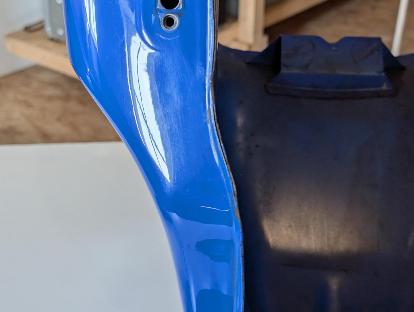 Yamaha XT600Z 3AJ Benzintank Kraftstofftank 3AJ-24110 blau Faraway blue gebraucht